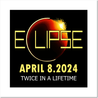 Total Solar Eclipse, Twice in A Life Time Posters and Art